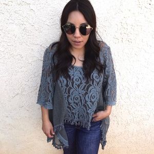 Bohemian luxury Lace Blouse